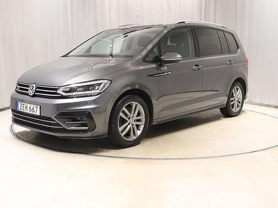 Brun Begagnad 2018 VW Touran R-line Minibuss | 224 800 kr (Marknadspris)