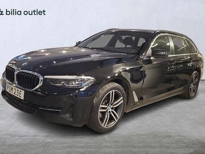 Svart Begagnad 2021 BMW 520 Kombi | 279 900 kr (Bra pris)