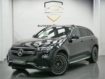 begagnad Mercedes EQC400 4M Burmester Drag Taklucka Moms 408hk