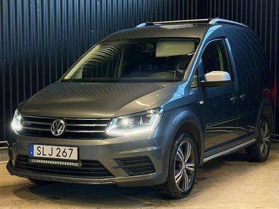 Begagnad VW Caddy 150 HK (110 kW) 2018 Grå Minibuss