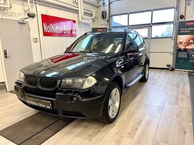 Begagnad BMW X3 Sport Line 204 HK (150 kW) 2004 Svart SUV