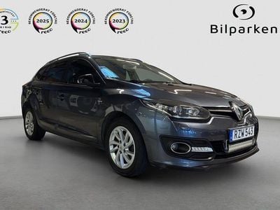 Grå Begagnad 2015 Renault Mégane GrandTour LIMITED Kombi | 89 990 kr (Dyr)