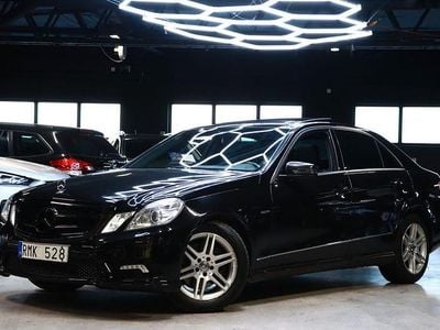 Begagnad Mercedes E250 Avantgarde 204 HK (150 kW) 2011 Svart Sedan