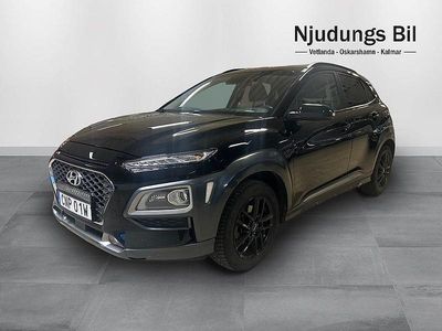 Begagnad Hyundai Kona Premium 136 HK (100 kW) 2020 Svart SUV