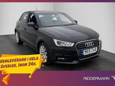 Svart Begagnad 2016 Audi A1 Sportback Sport Halvkombi | 134 900 kr