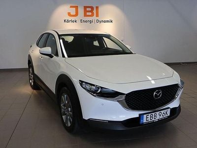 Arctic white Begagnad 2022 Mazda CX-30 Sky SUV | 214 900 kr (Marknadspris)