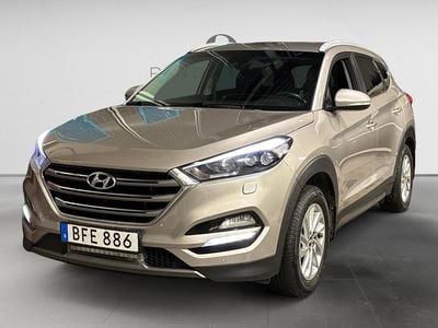 Begagnad Hyundai Tucson Premium 177 HK (130 kW) 2016 Brun SUV