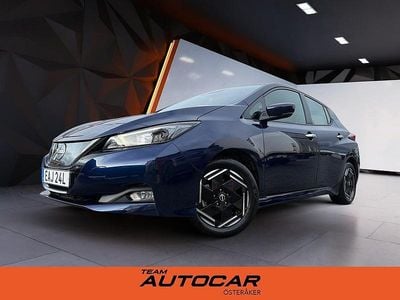 Blå Begagnad 2022 Nissan Leaf Acenta Halvkombi | 176 900 kr (Marknadspris)