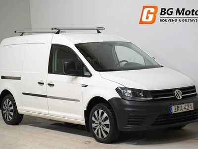 Vit Begagnad 2018 VW Caddy Maxi Minibuss | 118 900 kr (Marknadspris)