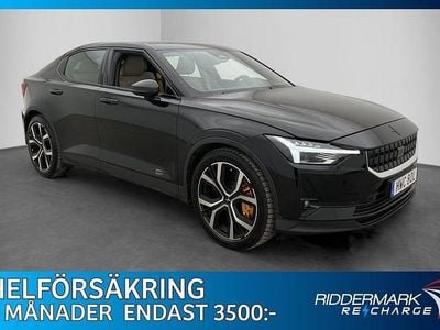 Begagnad Polestar 2 Performance 350 kW (476 HK) 2020 Svart Halvkombi