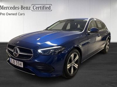 Begagnad Mercedes C200 2022 Blå