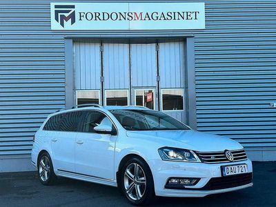 Vit Begagnad 2014 VW Passat R-line Kombi | 94 700 kr (Marknadspris)