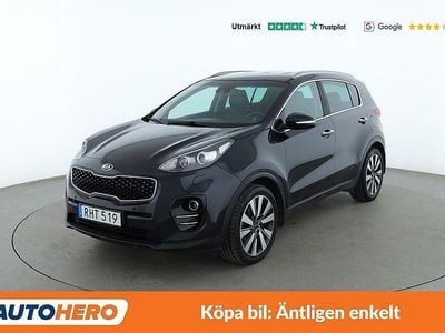 Svart Begagnad 2016 Kia Sportage SUV | 135 000 kr (Marknadspris)