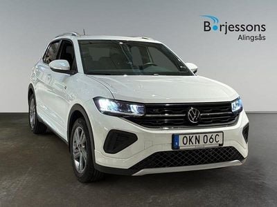 Vit Begagnad 2024 VW T-Cross R-line SUV | 289 900 kr (Dyr)