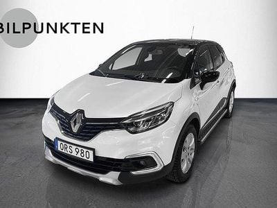 Vit/svart tak Begagnad 2017 Renault Captur SUV | 134 900 kr (Marknadspris)