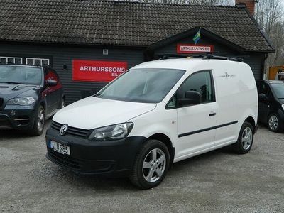 begagnad VW Caddy Skåpbil 1.6 TDI Automat Euro 5 Dragkrok 2014, Transportbil