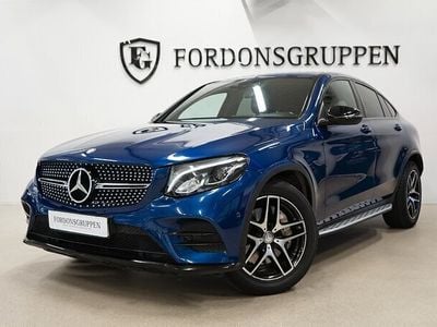 Blå Begagnad 2016 Mercedes GLC220 AMG SUV | 339 800 kr (Dyr)
