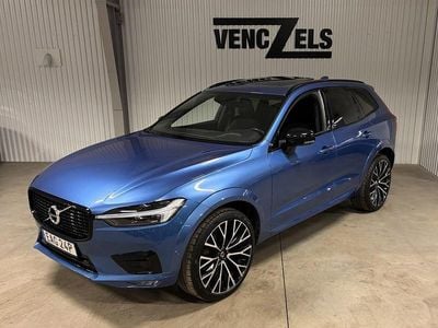 Begagnad Volvo XC60 R-Design 197 HK (144 kW) 2021 Blå SUV