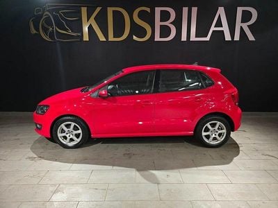 Begagnad VW Polo Edition 86 HK (63 kW) 2013 Röd Halvkombi
