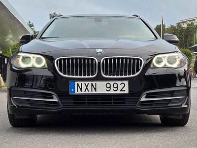 Begagnad BMW 520 Comfort Edition 184 HK (135 kW) 2014 Svart Kombi