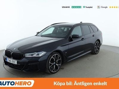 Svart Begagnad 2021 BMW 540 M Sport Kombi | 565 000 kr (Marknadspris)