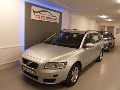 begagnad Volvo V50 1.8 Flexifuel Kinetic 125hk/ Drag/ AC/ Bra skick