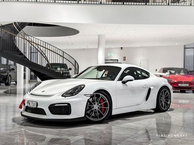 begagnad Porsche Cayman GT4 Manuell 385hk Clubsport / Sv.såld