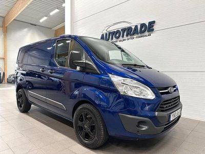 Blå Begagnad 2018 Ford Transit Custom Van | 158 900 kr (Marknadspris)