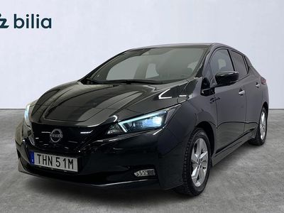 Svart Begagnad 2022 Nissan Leaf N-Connecta Halvkombi | 179 900 kr (Marknadspris)