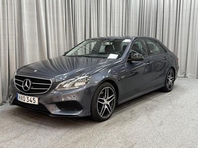 Begagnad Mercedes E220 AMG 170 HK (125 kW) 2015 Mörkgrå Sedan