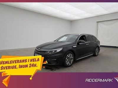 Begagnad Kia Optima Hybrid Sport 2019 Svart Sedan