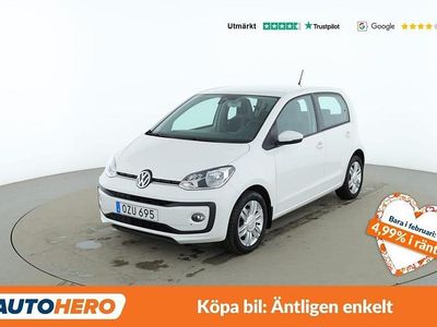 Begagnad VW up! 68 HK (50 kW) 2018 Vit Halvkombi
