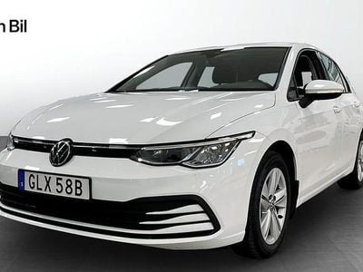 Vit Begagnad 2020 VW Golf VIII Halvkombi | 209 900 kr (Marknadspris)