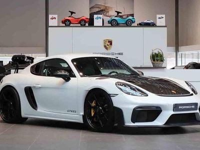 Vit Begagnad 2023 Porsche 718 Cayman GT4 Sportkupé | 1 495 000 kr