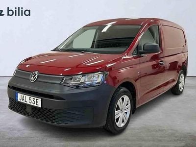Röd Begagnad 2024 VW Caddy Maxi Minibuss | 316 900 kr (Marknadspris)