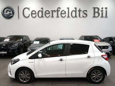 Begagnad Toyota Yaris Hybrid Active 101 HK (74 kW) 2019 Vit Halvkombi