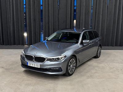 Blå Begagnad 2017 BMW 520 Kombi | 249 900 kr (Dyr)