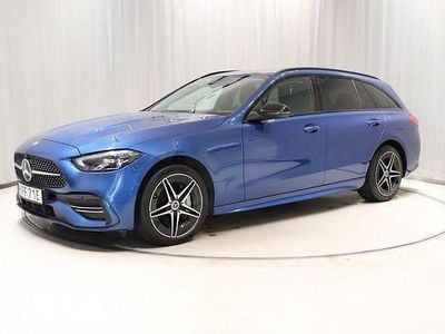 Blå Begagnad 2022 Mercedes C300 AMG line Kombi | 364 800 kr (Marknadspris)