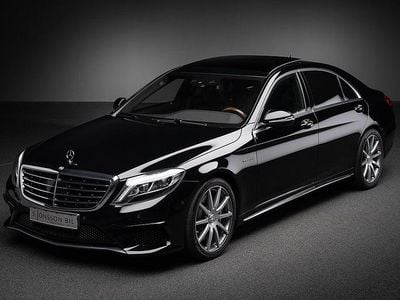 Begagnad Mercedes S63L AMG AMG 585 HK (430 kW) 2014 Svart Sedan