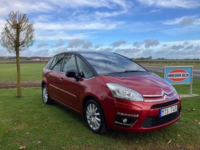 Röd Begagnad 2012 Citroën C4 Picasso Exclusive Minibuss | 89 000 kr (Dyr)