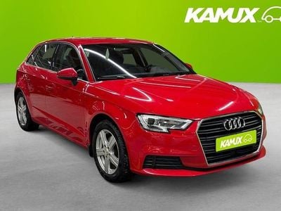 Begagnad Audi A3 150 HK (110 kW) 2018 Röd Sedan