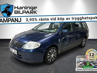 Blå Begagnad 2003 Toyota Corolla Kombi | 9 995 kr (Superpris)
