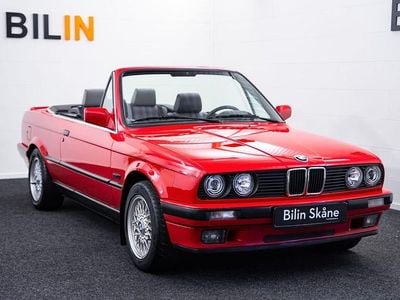 Röd Begagnad 1991 BMW 318 Cabriolet Cab | 99 900 kr