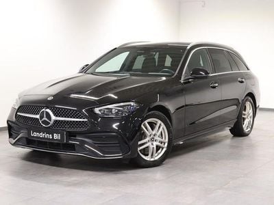 Obsidiansvart metallic Begagnad 2022 Mercedes E300 AMG Kombi | 449 000 kr