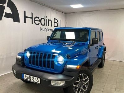 begagnad Jeep Wrangler 4XE UNLIMITED SAHARA PLUG-IN HYBRID AUTOMATISK 2022, SUV