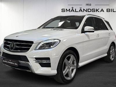 Begagnad Mercedes ML350 AMG line 258 HK (189 kW) 2013 Vit SUV