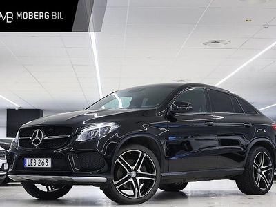 Begagnad Mercedes GLE450 AMG AMG 367 HK (269 kW) 2015 Svart Sportkupé