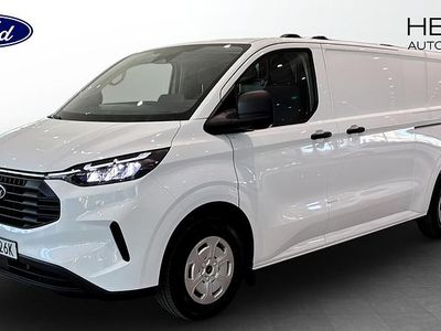 Frozen white Ny 2025 Ford Transit Custom Trend | 470 560 kr (Marknadspris)