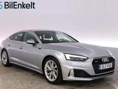 Begagnad Audi A5 Sportback 268 HK (197 kW) 2022 Silver Halvkombi