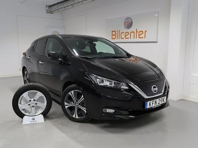 begagnad Nissan Leaf N-Connecta 40 Kwh V-Däck ingår Navi-360kamera-Carplay-AdaptivFH